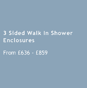 3 Sided Walk In Shower Enclosures All 1